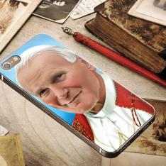教宗若望保禄二世 圣像手机壳（玻璃镜面）