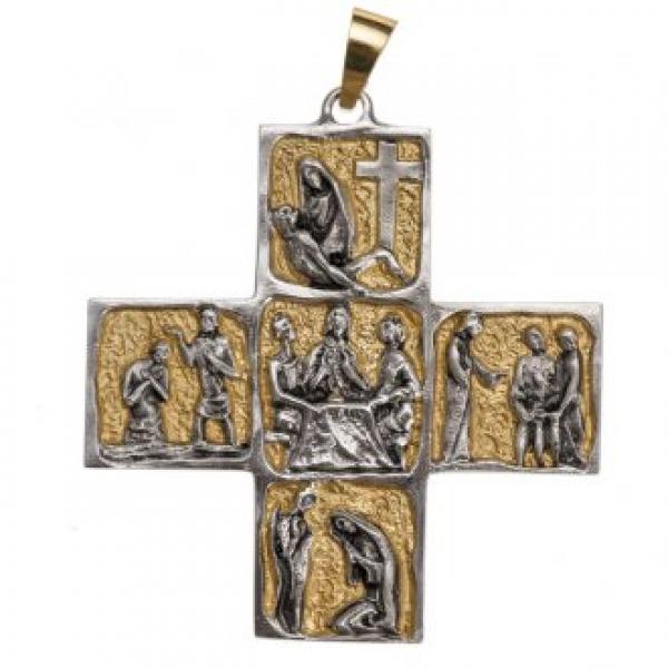 主教十字架(耶稣生活场景)