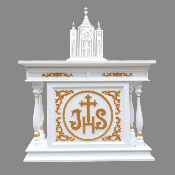 家庭祭台圣龛套装 教堂用品 木制品订制