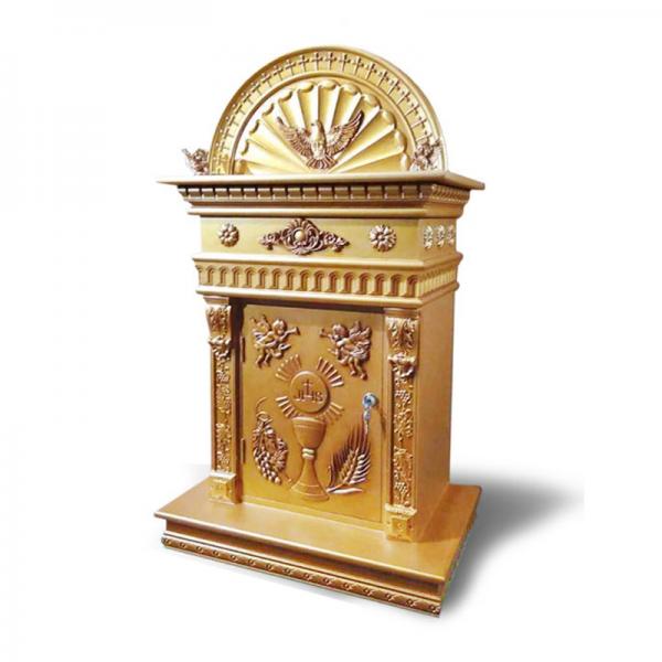 圣体柜（大型金色） 教堂用品 木制品订制