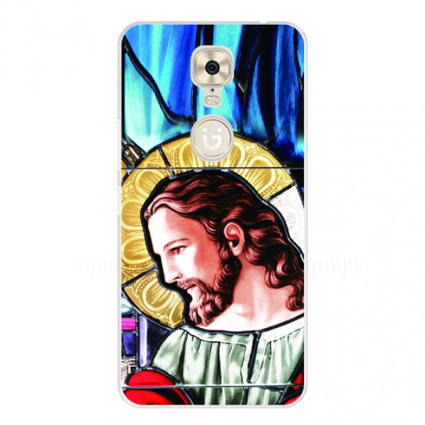 耶稣像 圣像手机壳（玻璃镜面）