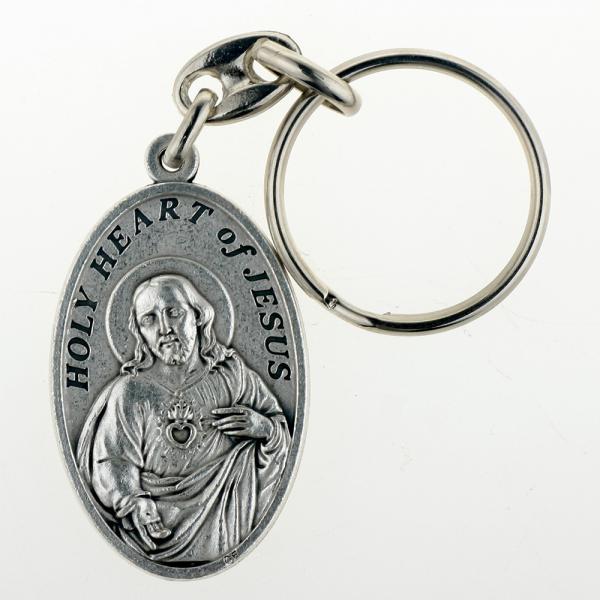 圣母圣衣圣牌 圣像钥匙链（双面）