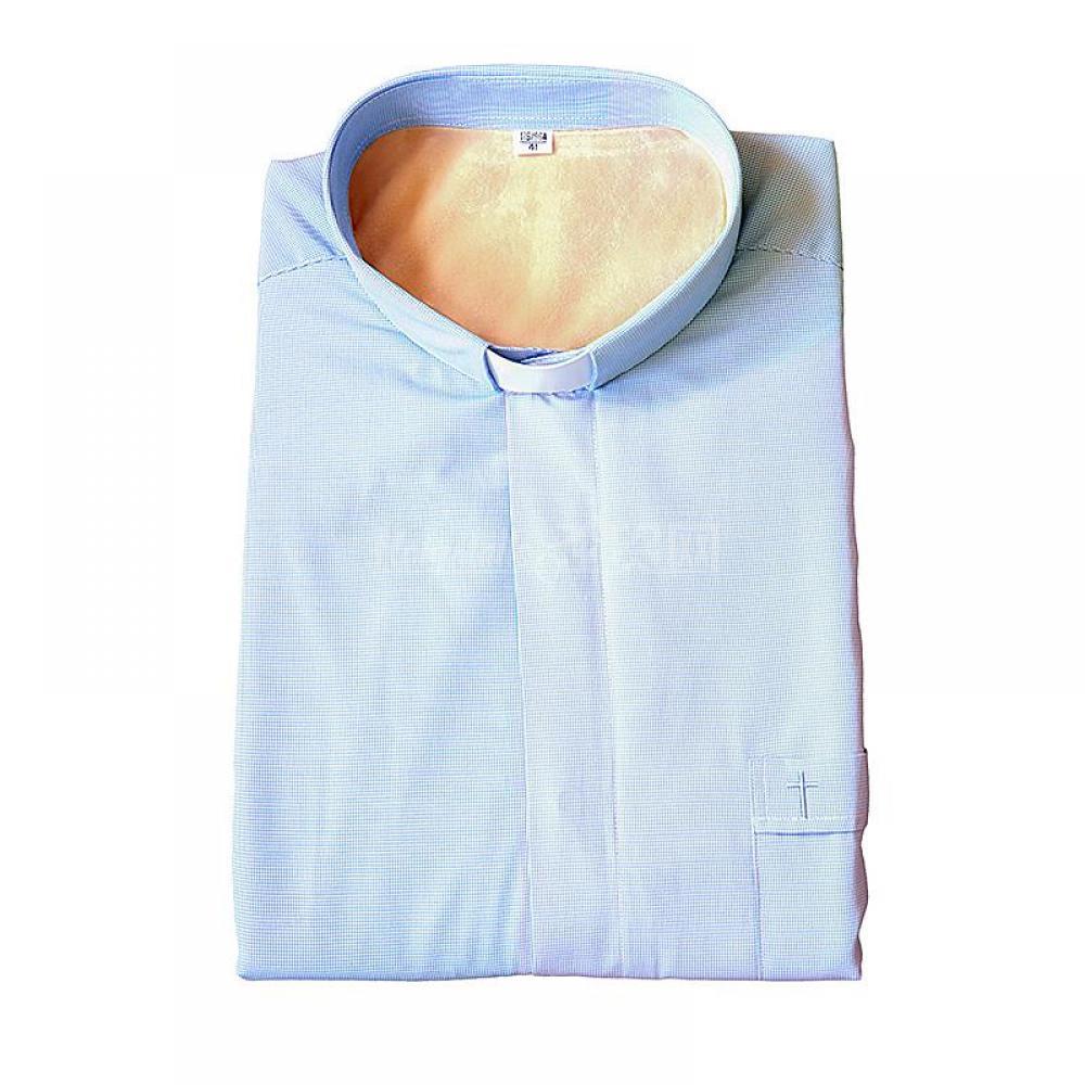 神父衬衫（加绒加厚款）蓝色