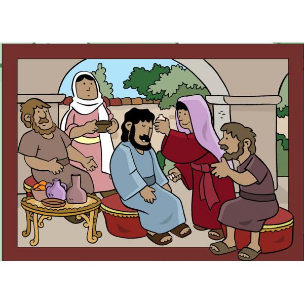 伯达尼晚宴 耶稣故事18