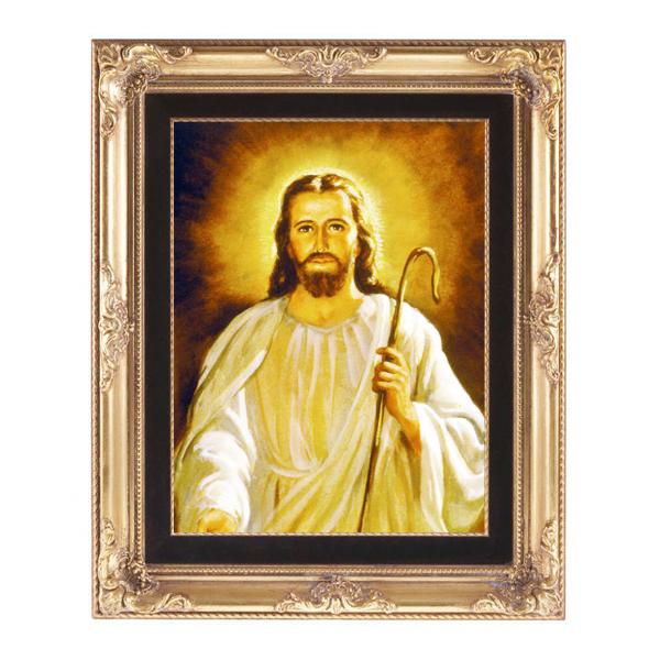 耶稣 手绘油画...