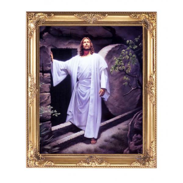 耶稣复活 手绘油画 不带画框