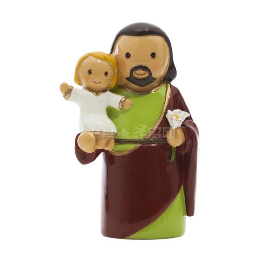 圣若瑟抱小耶稣