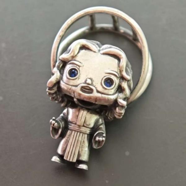 原创Funko Pop嵌蓝宝耶稣挂坠