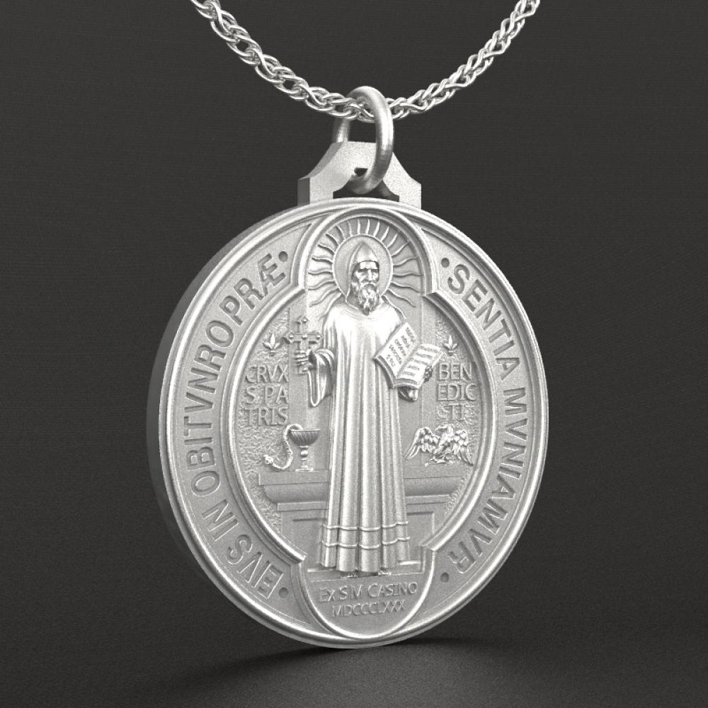 本笃驱魔圣牌（不含链）