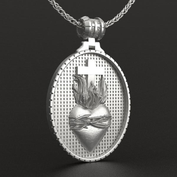 圣心高浮雕3c...