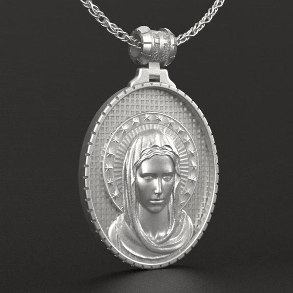 圣母垂头（不含链）