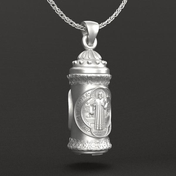 本笃驱魔圣水瓶...