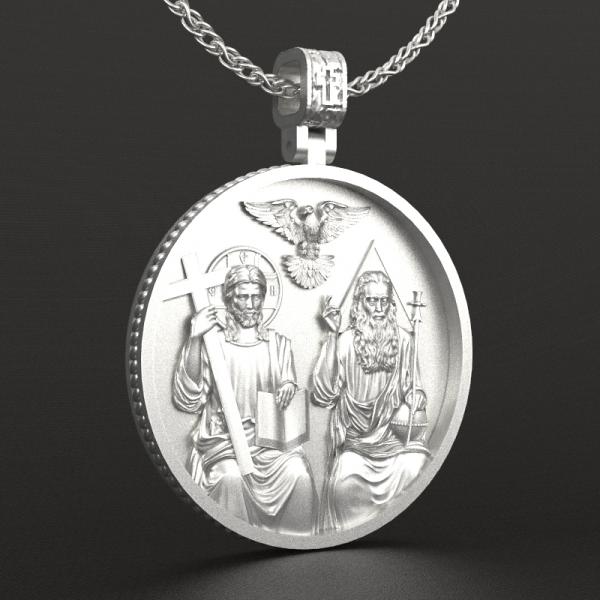 天主圣三光荣颂（不含链）