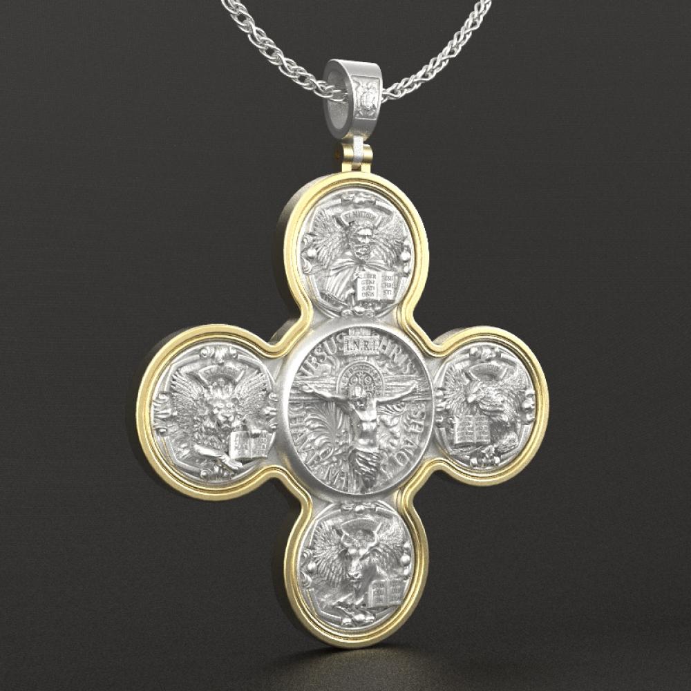 福音四圣使苦像十字架