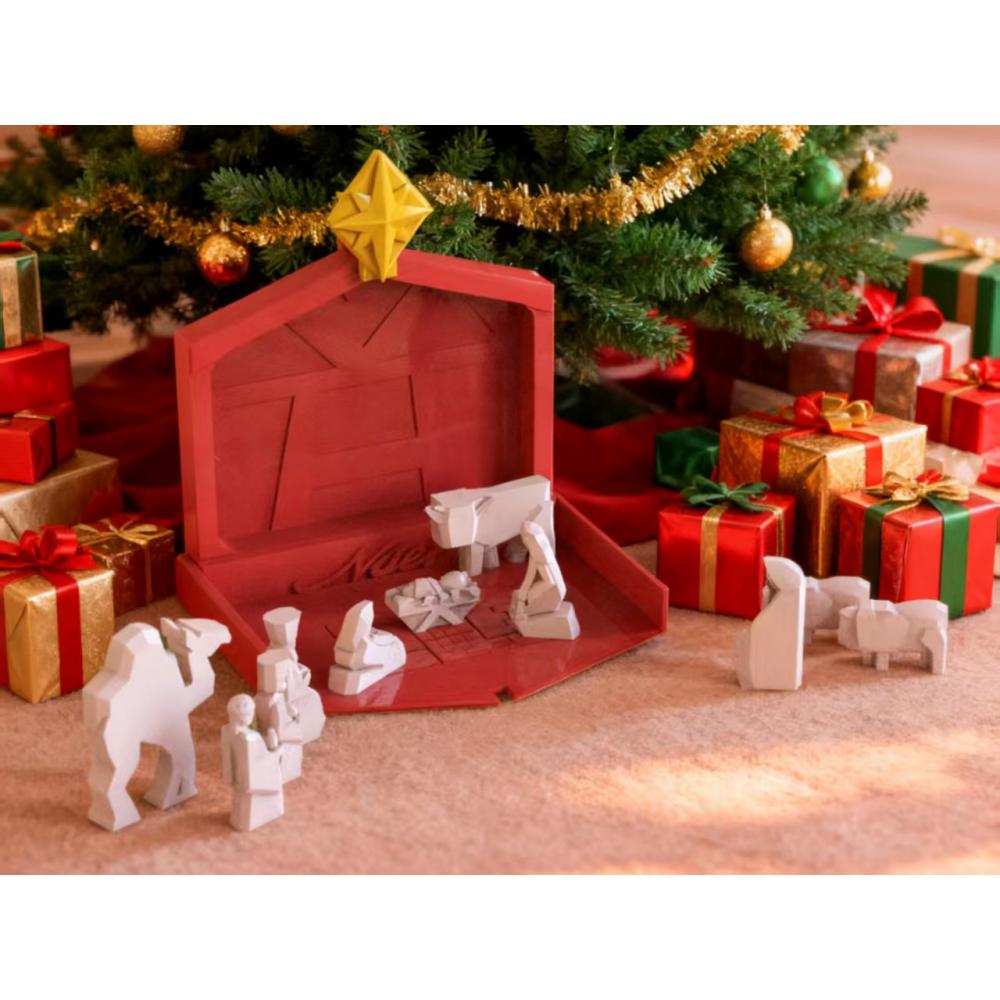 迷你耶稣诞生立体拼图