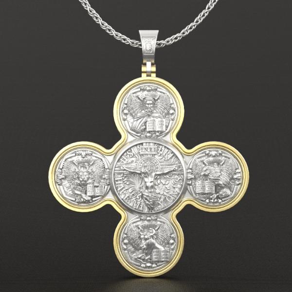 福音四圣使苦像十字架