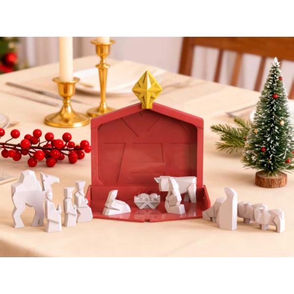 迷你耶稣诞生立体拼图