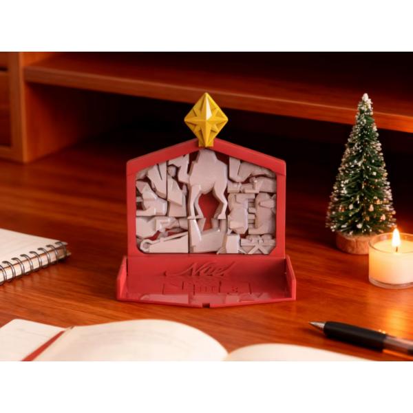 迷你耶稣诞生立体拼图