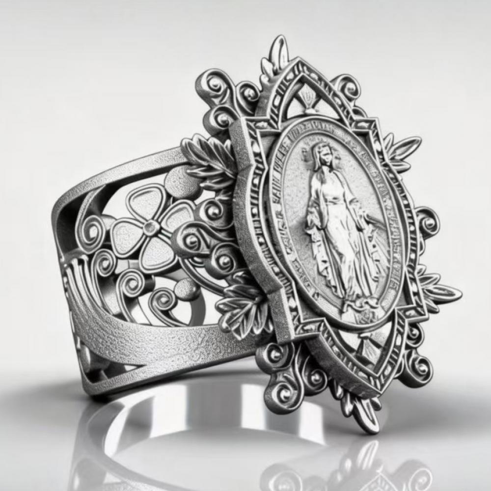 洛可可风格显灵圣母戒