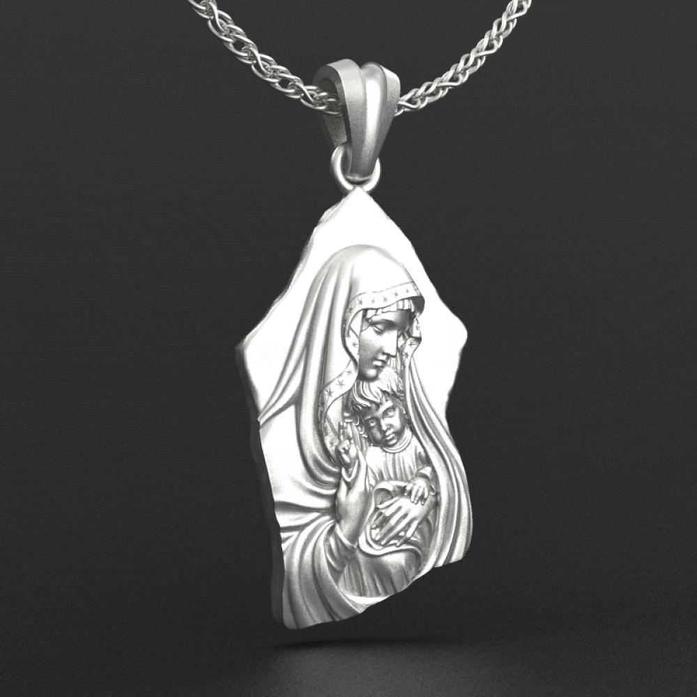 随型圣母子圣牌（不含链）