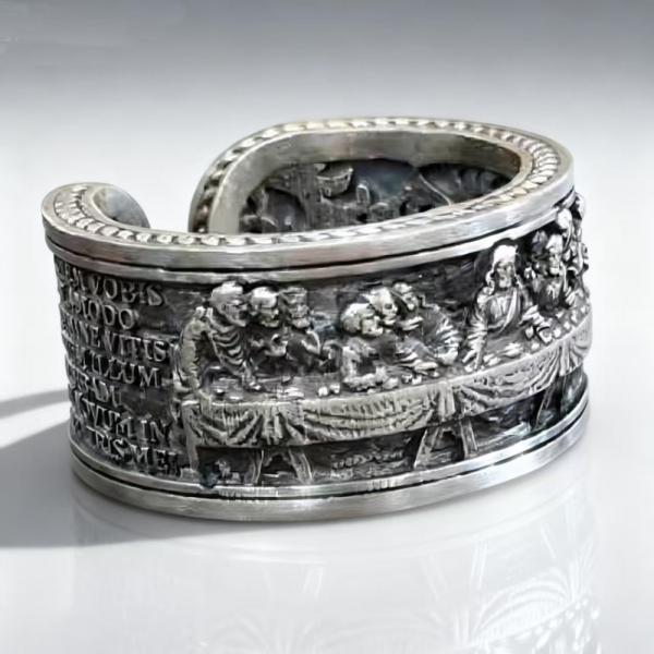 最后晚餐开口戒